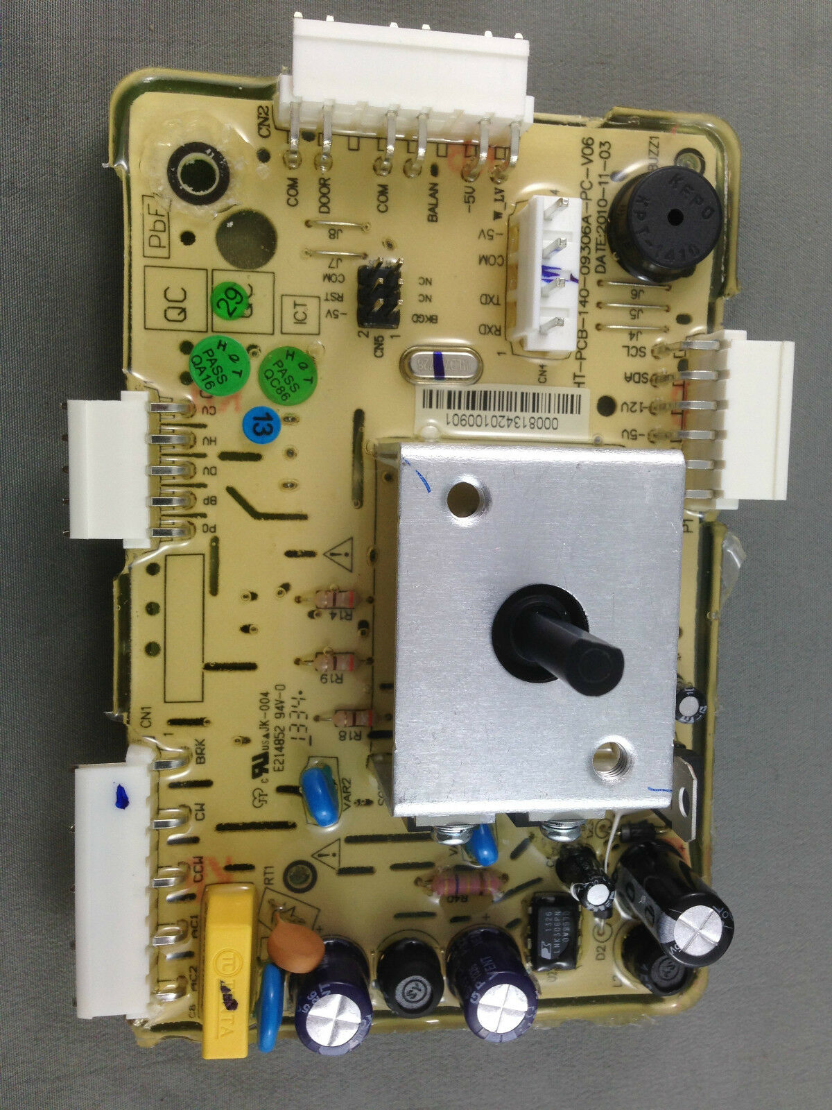 GENUINE ELECTROLUX / SIMPSON WASHING MACHINE CONTROL BOARD 0133200120