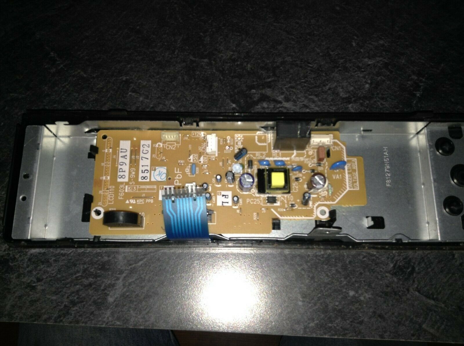 Pre-Owned PANASONIC F603L8P9AU Microwave Display Control Board