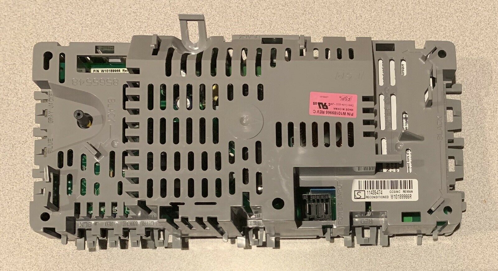 WHIRLPOOL/KENMORE ELEC. CONTROL BOARD #W10189966R FOR WASHERS, see pics.