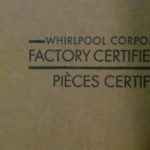 New OEM Whirlpool Washer Door Boot Seal W10381562 WPW10381562