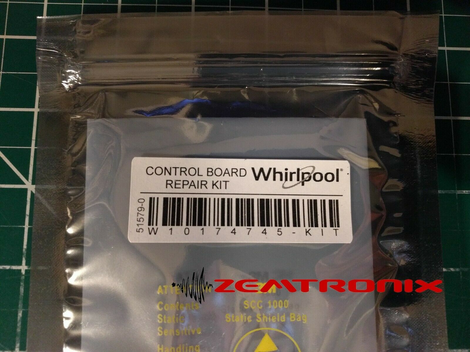 Control Board Repair Kit for W10174745 WPW10174745 WPW10174746 (F01 error)