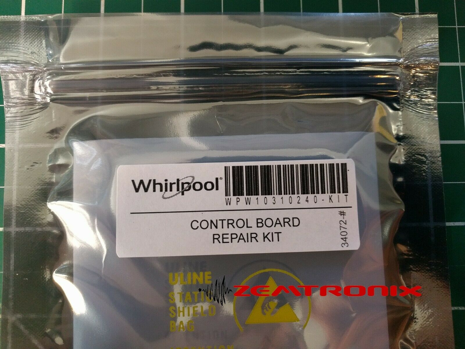 Control Board Repair Kit for WPW10310240 W10310240 W10213583C (9 parts)