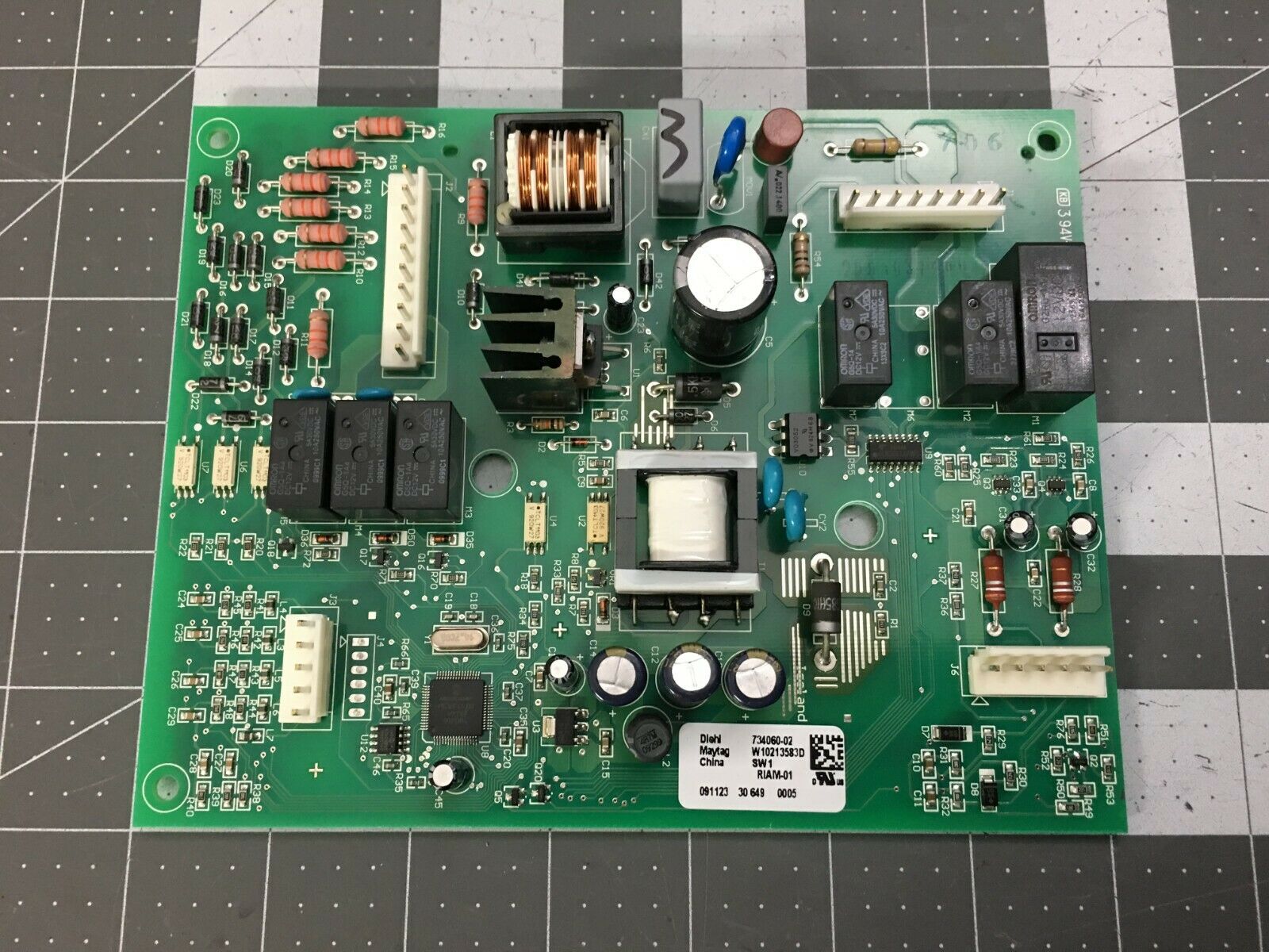 Whirlpool Maytag Refrigerator Main Control Board P# W10213583D W10310240