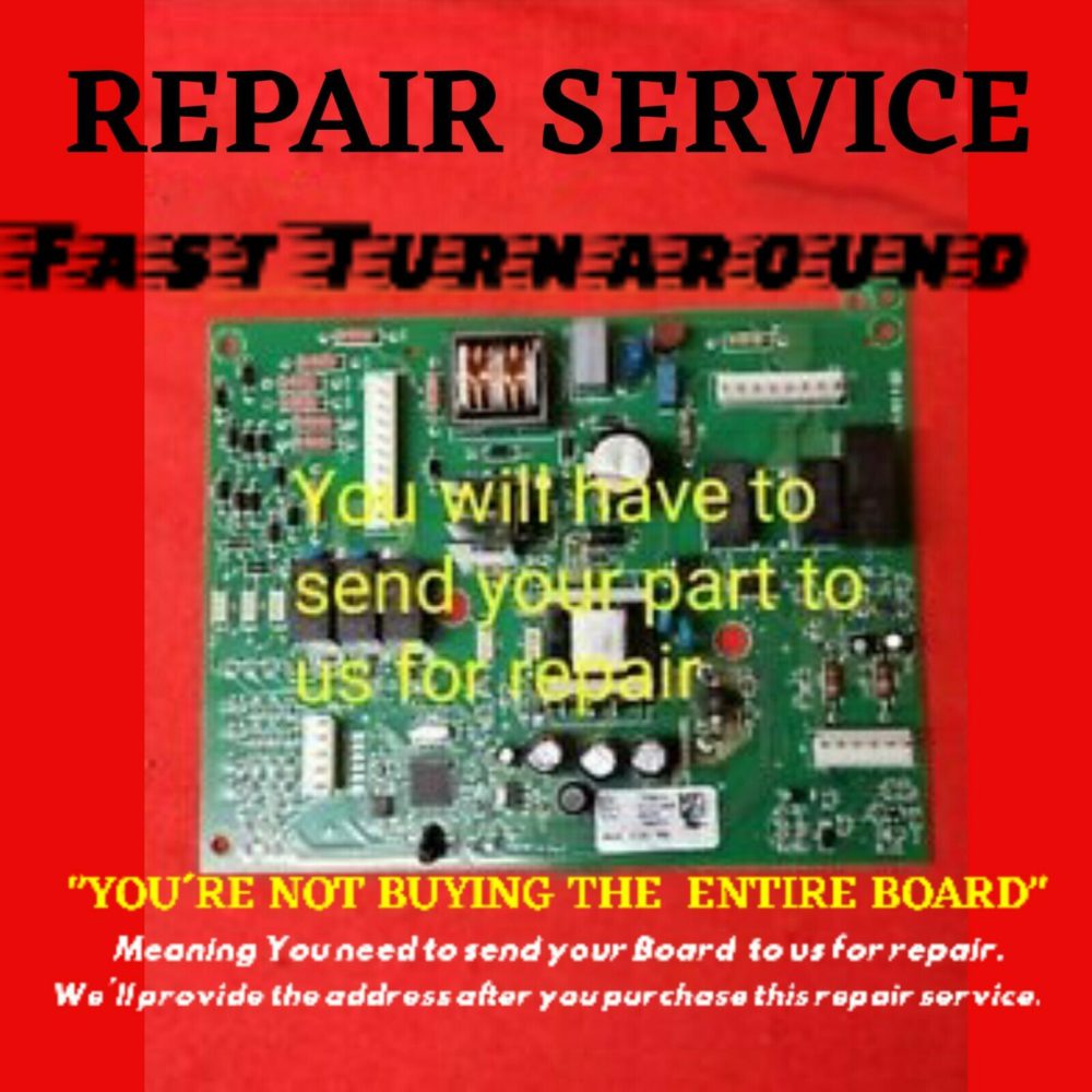 REPAIR SERVICE Whirlpool  W10310240 12920724 12920721  Control Board
