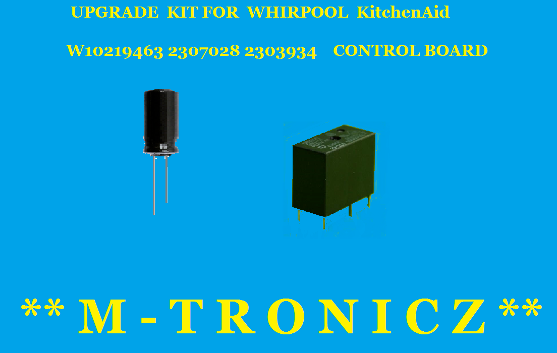 UPGRADE KIT FOR WHIRLPOOL KitchenAid  CONTROL BOARD  W10219463 2303934  2307028