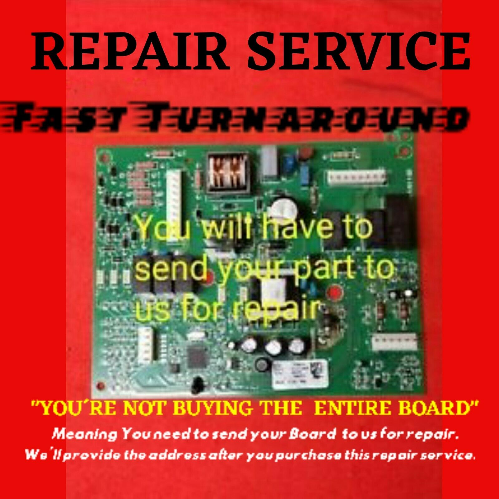 REPAIR SERVICE 12920717SP W10162662 W10213583B W10213583C W10213583D