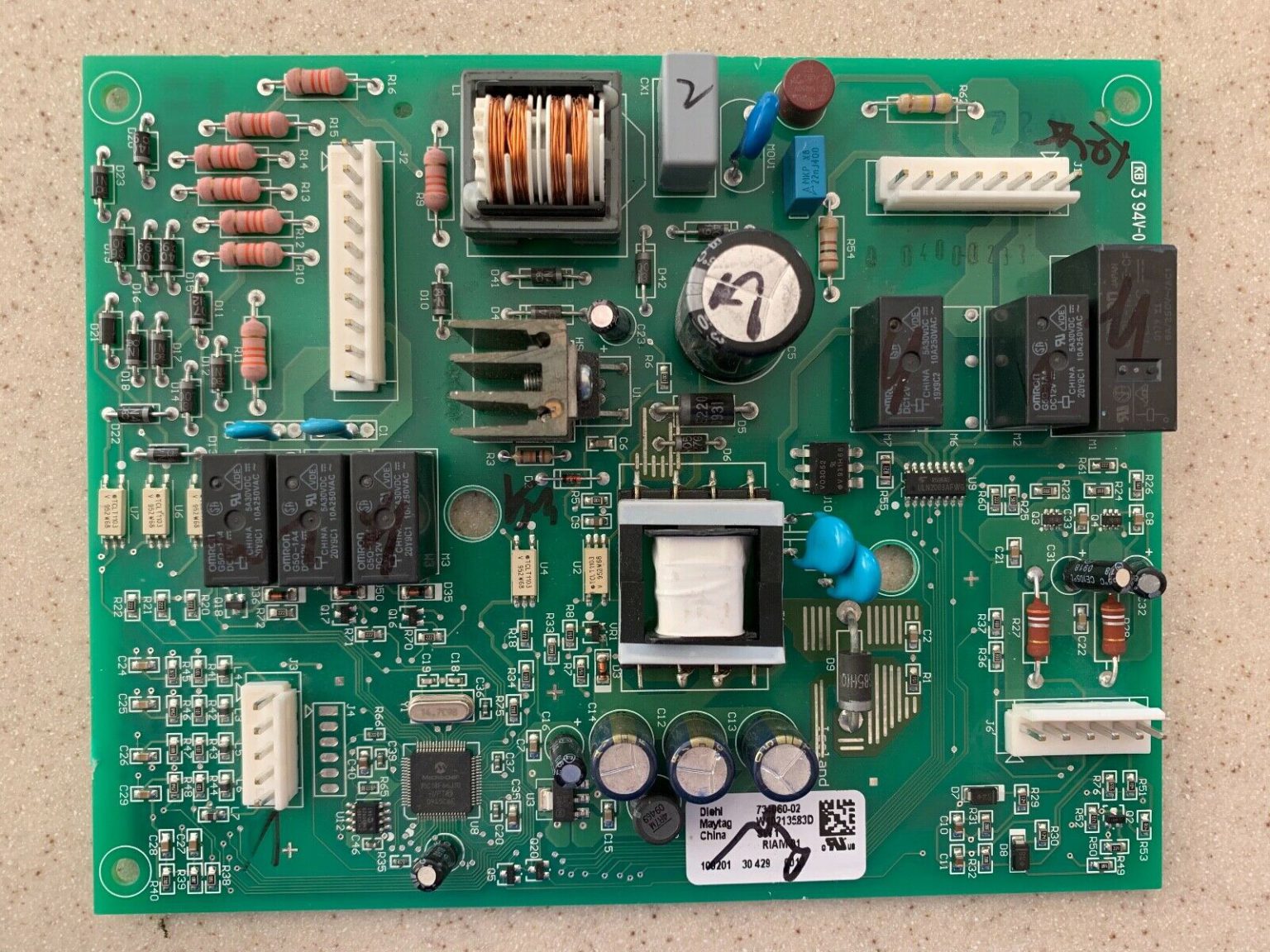 JennAir JFI2089AEP3 Refrigerator HV High Voltage Control Board