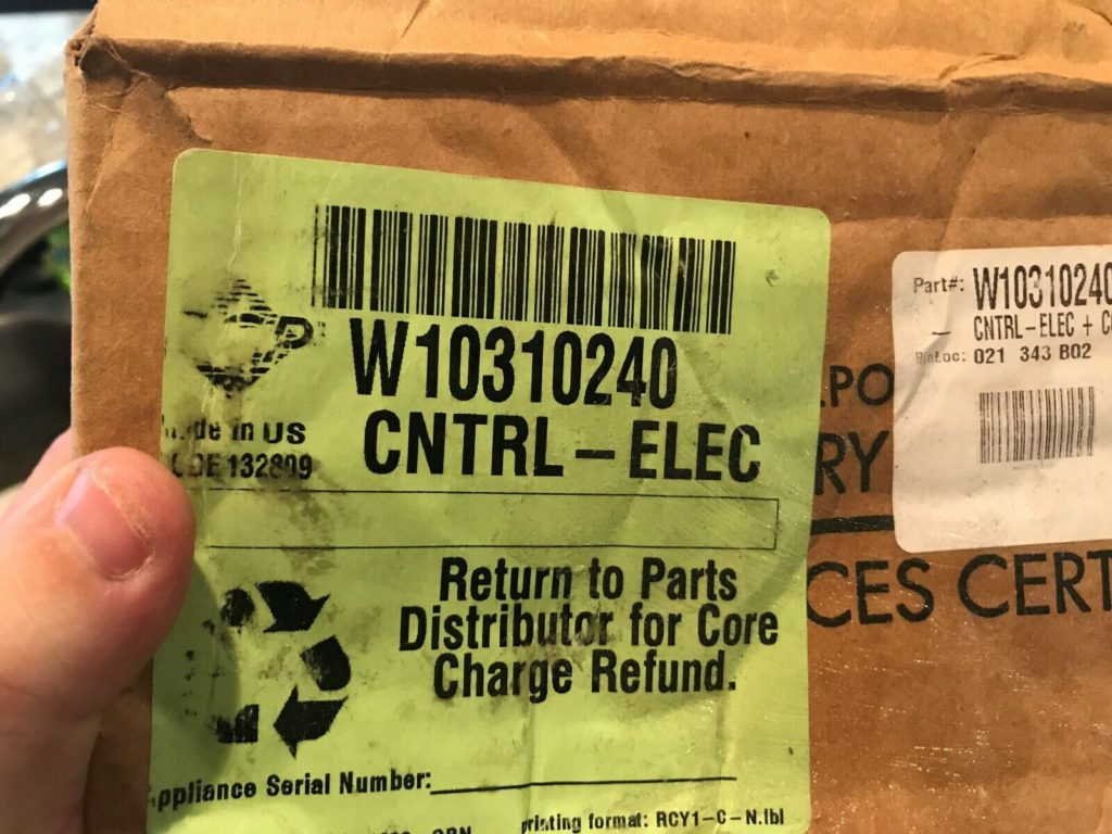 Jenn Air JFI2589AES2 Refrigerator Main Control Board