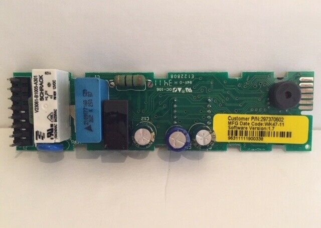 Frigidaire Freezer Control Board 297370602 Parts Only Non-Working