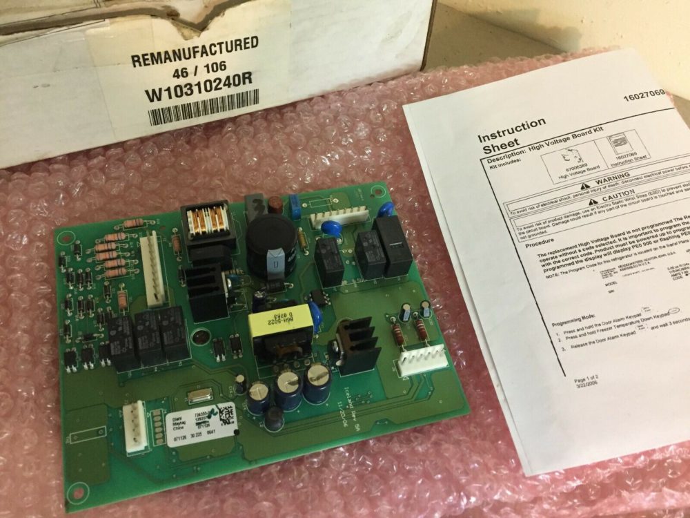 Whirlpool Control Board Repair Kit for WPW10310240 W10310240