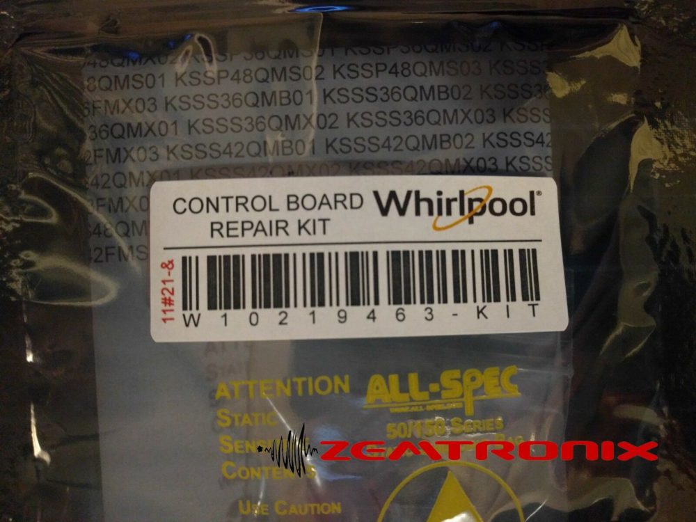 Control Board Repair Kit for W10219463 2307028 2303934 Whirlpool KitchenAid