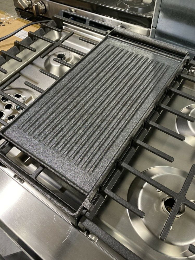 Gas stove griddle for GE PGS960EEL2ES PGB940SEJ5SS