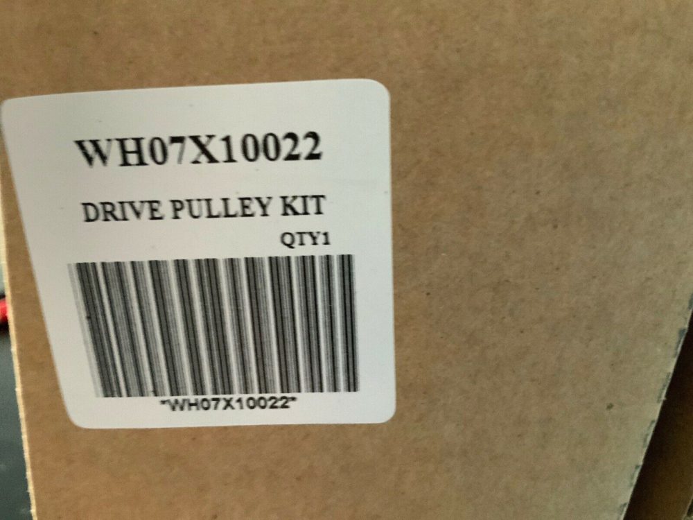 OEM WH07X10022 GE Washer Drive Pulley Kit