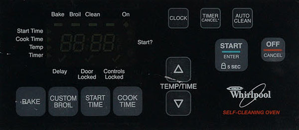 WP6610456 Whirlpool Oven Control Board