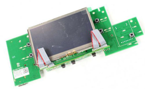 GE WR55X30439 Refrigerator Cafe LCD Control Board