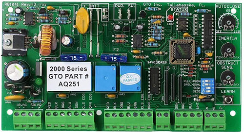 GTO AQ251 Gate Opener Circuit Control Board