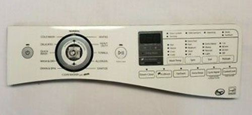 Whirlpool W10433090 Washer User Interface Control Panel