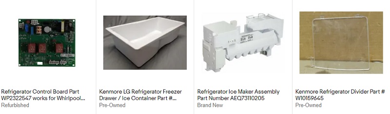 Image of Kenmore Refrigerator 59669279993 Parts