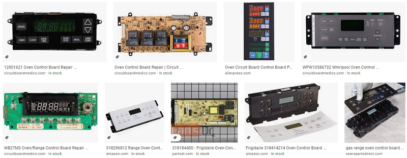 Image of Oven Range Control Boards on eBay