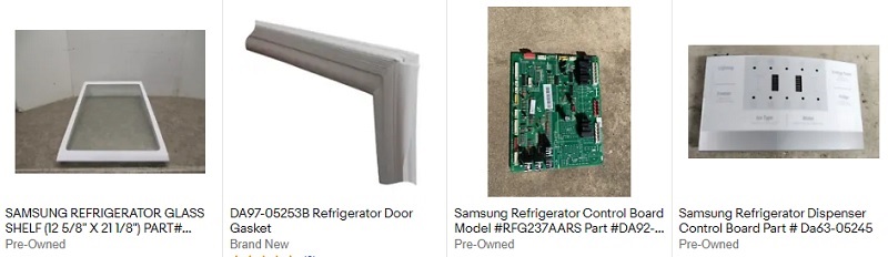Image of Samsung Refrigerator RSG309AARS/XAA-01 Parts