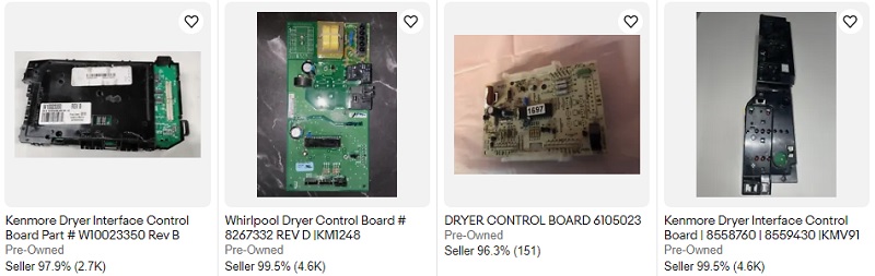 Kenmore Dryer Control Board Parts on eBay