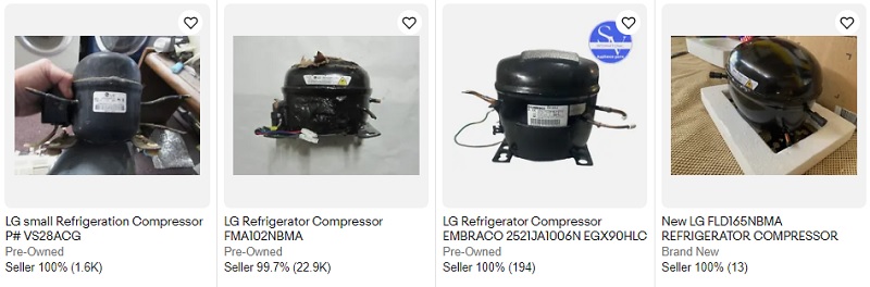 LG Refrigerator Compressor on eBay