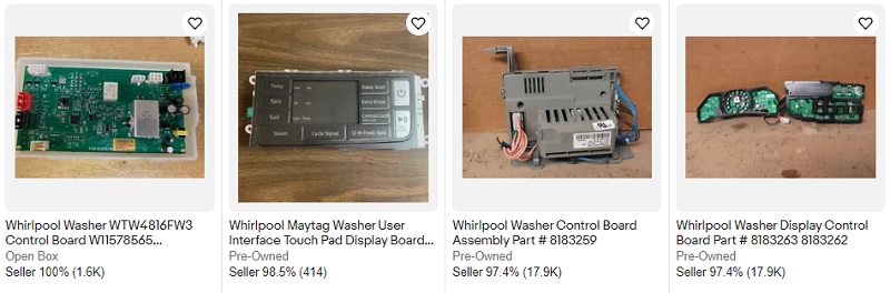 Whirlpool Washer Control Board eBay