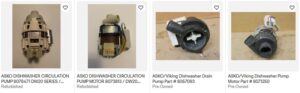 Viking Dishwasher Circulation Pump on eBay