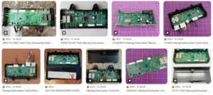 Maytag Dishwasher Control Board Parts List