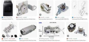 Samsung Dryer Parts and Check Prices - Sears PartsDirect
