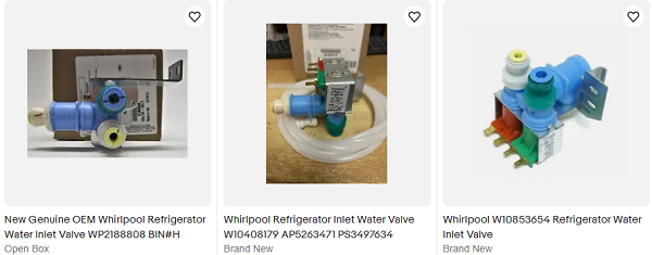 Whirlpool Refrigerator Water Inlet Valve on eBay