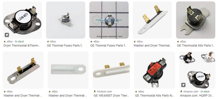 General Electric Dryer Parts - Thermal Fuse