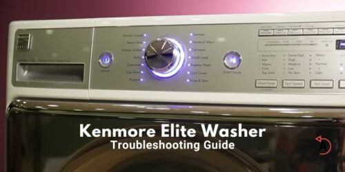 Kenmore Elite Washer Troubleshooting Guide
