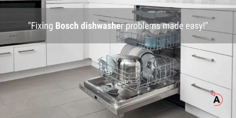 Bosch Dishwasher Error Codes | Apartso