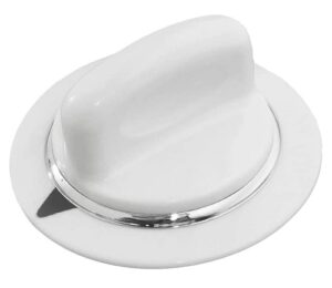 WE01X20374 Dryer Timer Knob for GE Hotpoint - White