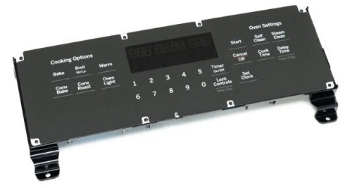 WB27X33125 GE Range Oven Control and Overlay Assembly