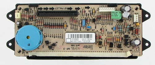 Wall range oven electronic clock control board