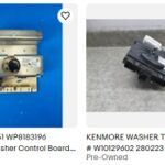 Used Kenmore Washer Parts