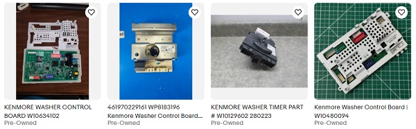 Used Kenmore Washer Parts