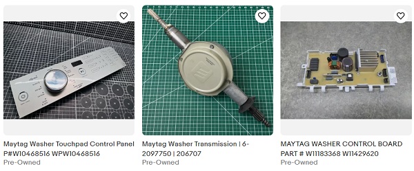 Used Maytag Washer Parts