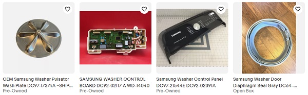 Used Samsung Washer Parts